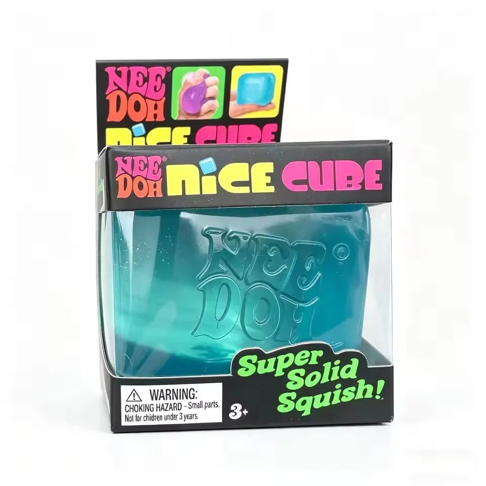 Needoh Nice Cube — Sensory Stress Reliever Fidget Toy